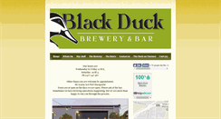 Desktop Screenshot of blackduckbrewery.com.au